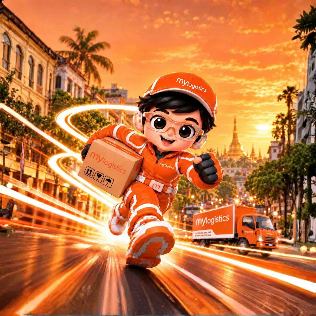 မင်္ဂလာပါ။ MyLogistics မှ ကြိုဆိုပါတယ်! 👋